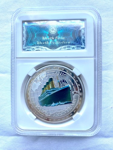 1oz silver coin titanic - 1oz,