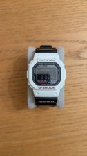 RARE CASIO G-SHOCK GWX-5600B G-LIDE White and Black Solar Tide Atomic Watch