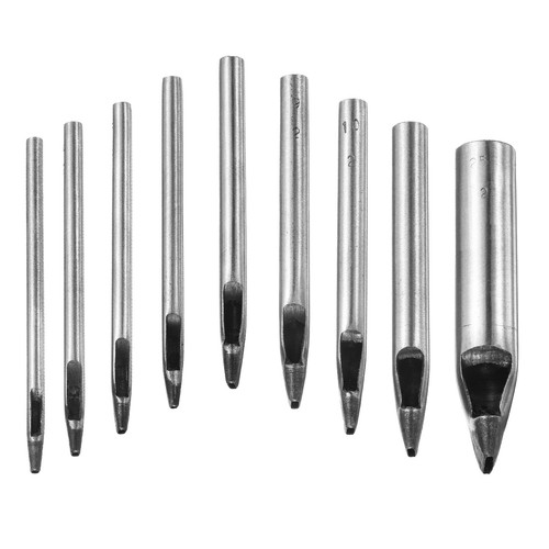 Oval hole punch set 2mm - punch,