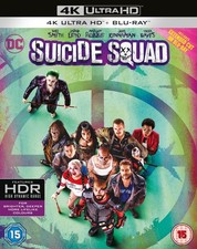 Suicide Squad (4K Blu-ray) - + Slip Cover - Brand New & Sealed