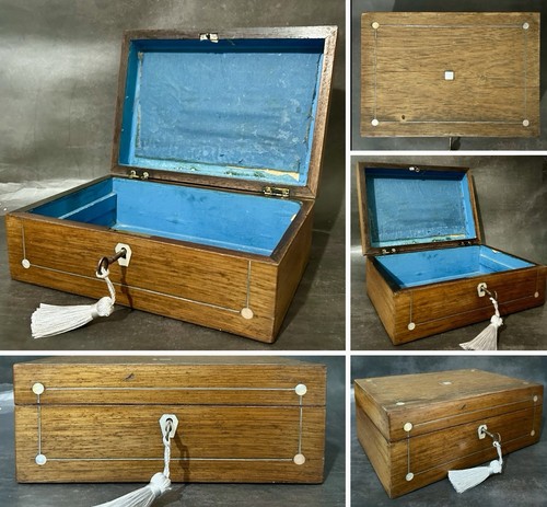 Antique wood chest - antique,