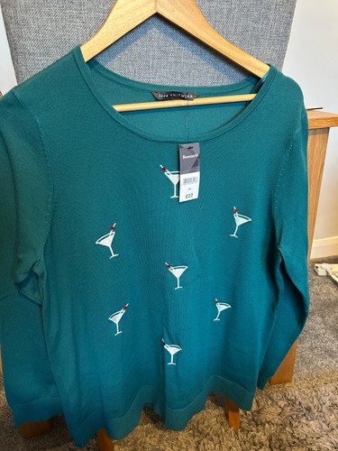 Teal jumper size - size, bonmarche