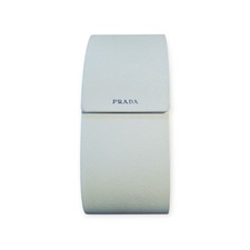 Prada white sunglasses case
