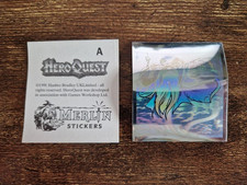 Merlin HeroQuest Stickers - Pick Your Own Hologram Sticker!