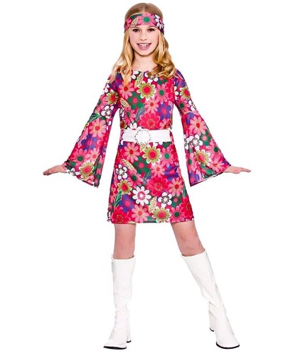 Child retro girl - child, flower