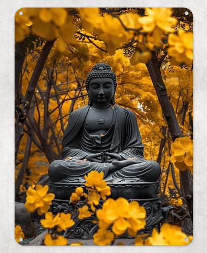 Yellow flowers buddha peace - flowers,