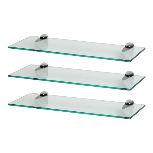 Clear 50cm floating glass - 3x,