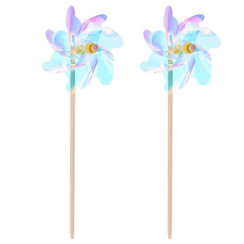 2pcs pinwheels wooden toy for - wooden,