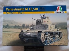Italeri 1/72 Carro Armato M13/40 medium tank, mint, Aussie decal option, ex-ESCI