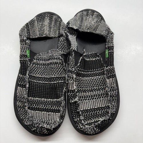 Sanuk shoes mens size black - shoes,
