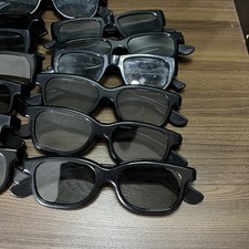 REAL D - 3D Cinema Glasses Joblot Bundle RealD Style Bulk Lot x13