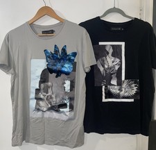 2x Mens condemned nation print