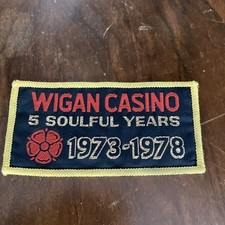 Original 70s/80s Northern Soul Patch . Wigan Casino 5 Soulful Years
