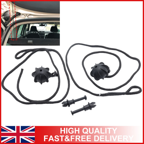 Parcel shelf holding strap - shelf,