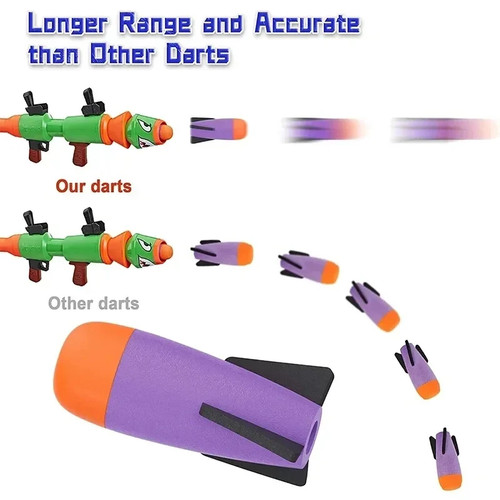 Foam mega missile refill pack - foam, mega-missile