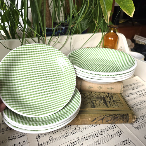 Vintage john tams - vintage, gingham