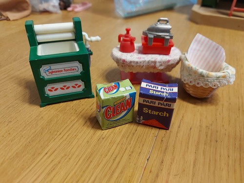 Vintage sylvanian 1989 ironing - sylvanian,