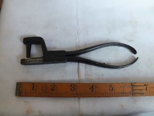 Vintage leather workers punch - leather,