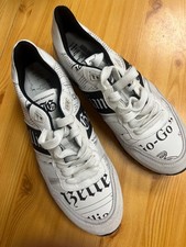 Men's JOHN GALLIANO White and Black Stylish Trainers UK 10 - CG E39