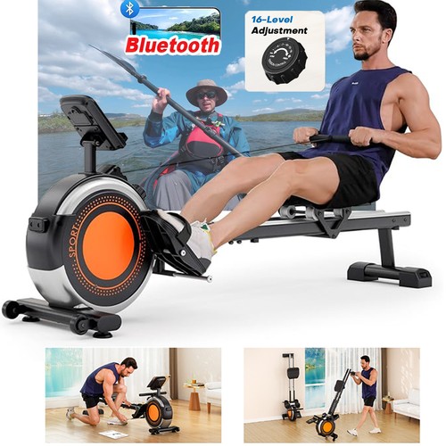 Magnetic rowing machine - rowing,