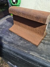 Rail Track Railway Anvil Blacksmithing Wide Base Block 10" 250mm Long 15kg!!