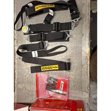 Sabelt Steel Formula / Single Seater Mid 6 Point Harness - Black *Short Date*