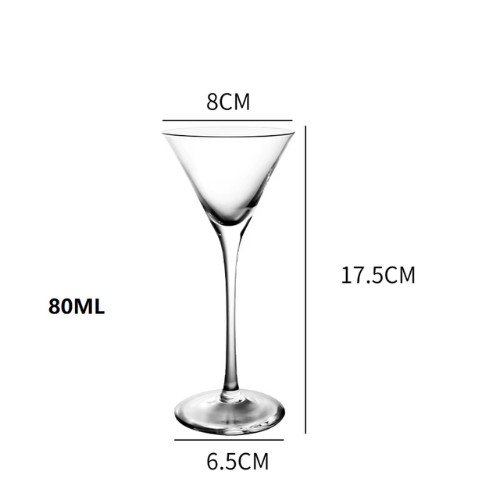 Classic mini martini glass - glass, –
