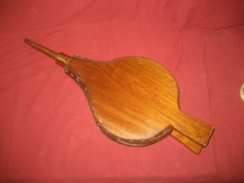 Fire bellows wood and leather