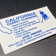 Promo Biz Card Ad California