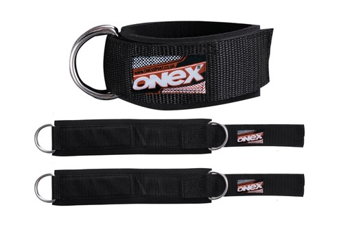 Ankle straps pair ring cable - d-ring,