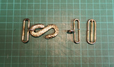 Replacement Masonic Apron Belt Clasp & Slider/Adjuster - Gold Colour (999)