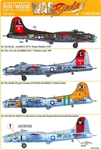 Kits world decals 144 - decals, boeing