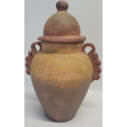 Terra cotta brown - terra, textured