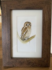 ORIGINAL (Not A print!) Framed