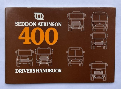 Seddon atkinson 400 driver - seddon, driver’s