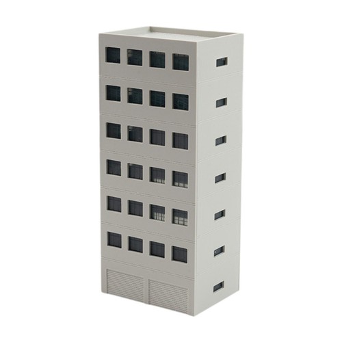 Model railway buildings - model,
