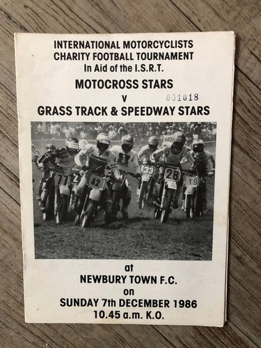 Football programme newbury - programme,