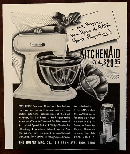 1939 kitchenaid mixer - 1939,