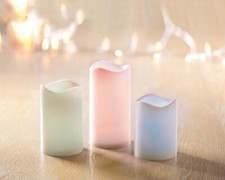 3 x Colour Changing Candles