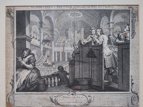 Hogarth 1747 original 1st - original,