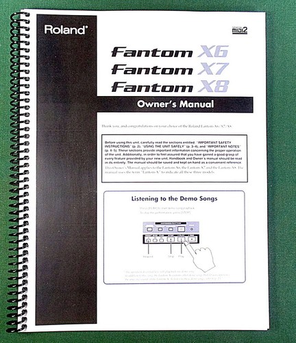 Roland fantom owner - roland, x7