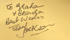 TONY JACKSON THE SEARCHERS 1960S POP BAND AUTOGRAPH Signed POW#99
