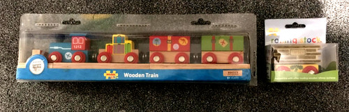 Wooden train airport express - train,