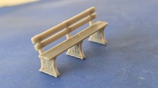 Oo Gauge GWR benches pk 10 3d