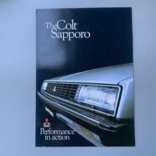 Mitsubishi Colt Sapporo – Original 1980 UK Market Sales Brochure