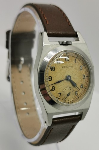 Vtg 1930s zenith lepine 12hr - zenith,
