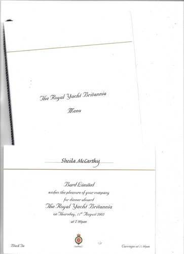 The royal yacht britannia - the,