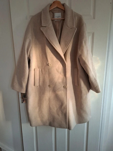 Mango violeta beige checked