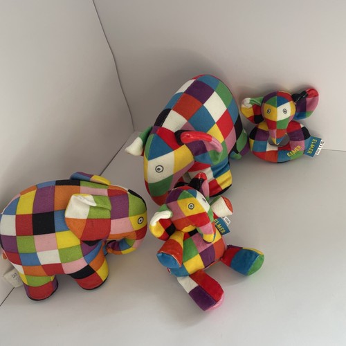 Elmer the elephant soft toys - soft, &
