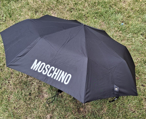 Moschino umbrella black - moschino,